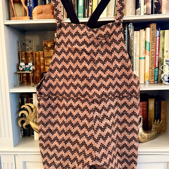 ACE & JIG "Huck" shortall in herringbone, Size 2X, NWT - Picture 2 of 8